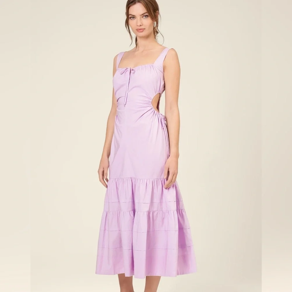 NICHOLAS Betty Cutout Midi Dress - Picture 1 of 14